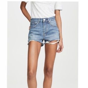 Rag & Bone maya high waisted cut off shorts